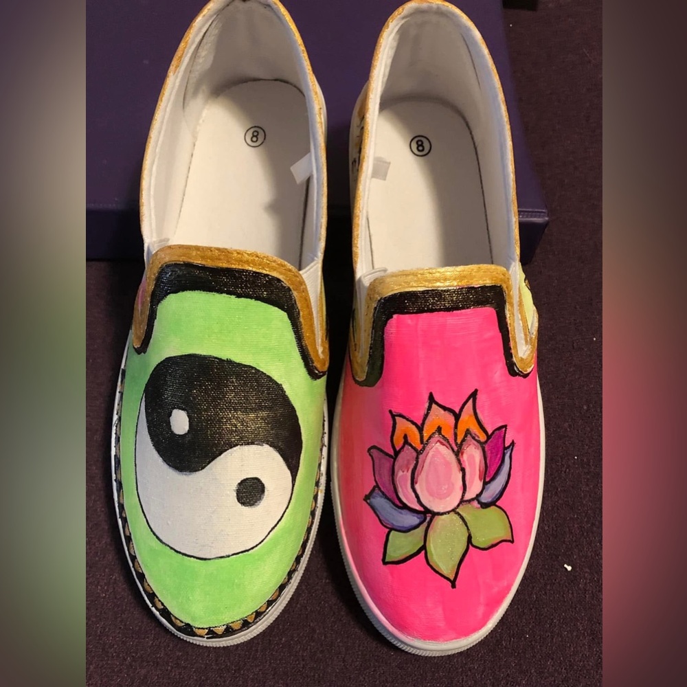 Hand painted Shoes